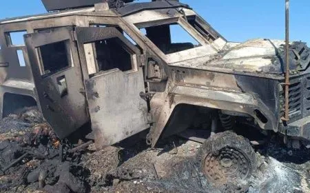 Li derdora Sirînê 7 erebe û 4 panêzer hatin îmhakirin û 4 dron hatin rûxandin