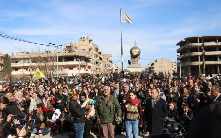Li Qamişlo bi sedan kes tevlî seferberiyê bûn