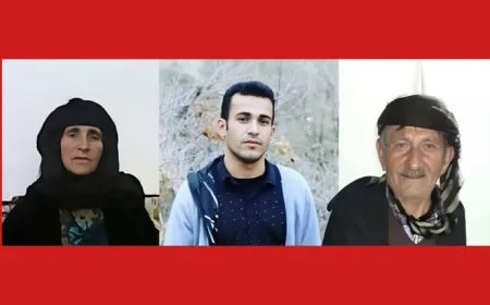 Dayika û bav Ramîn Hisên Penahî ji bo Rojava banga piştgiriyê kirin
