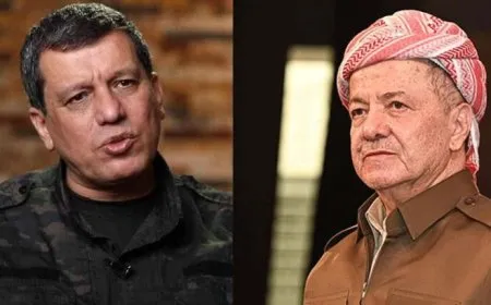 Mazlum Ebdî û Mesud Barzanî bi telefonê  axivîn
