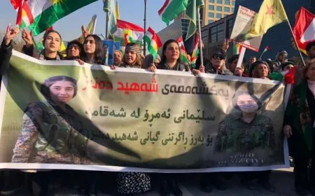 Bi deh hezaran kes li Silêmaniyê bi navê ‘Şehîd Denîz’ meşiyan