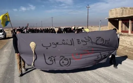 Gelê Ereb ê Şengalê berxwedana Rojava silav kir