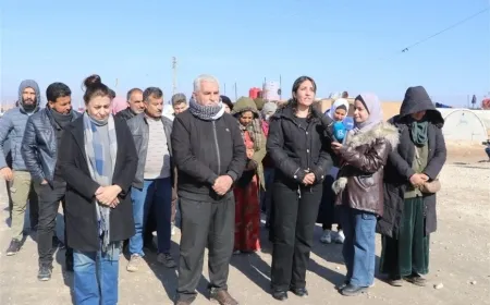 Komîteya Koçberên Serêkaniyê ji bo koçberan bang piştgiriyê kir