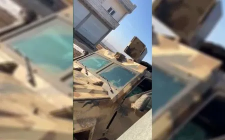 Li Çelebiyê wesayîtek zirxî û kamyonek hat derbekirin, çeteyek hat kuştin