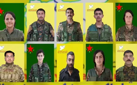 QSDˊê nasnameyên 10 şervanên şehîd aşkera kirin