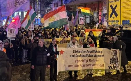 Kurdistanî û dostên wan ên li Swîsre, Almanya, Îtalya û Finlandiyayê li qadan in