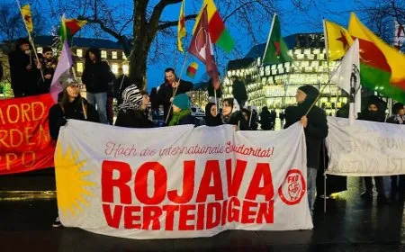 Berxwedana Rojava li çar aliyên cîhanê hate silavkirin