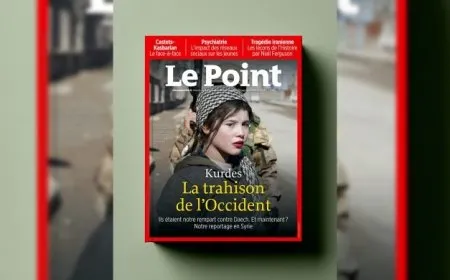 Kovara Le Point bi manşeta ’Xiyaneta welatên rojava’ derket