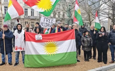 Li Brukselê çalakiya ji bo Rojava