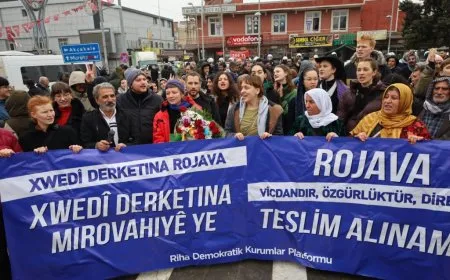 Karavana Gelan gihişt Pirsûsê: Em Apocî ne