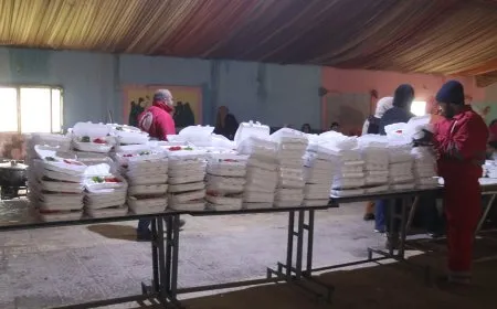 Li Cizîrê pêşkêşkirina alîkariyên mirovî ji bo koçberan didome