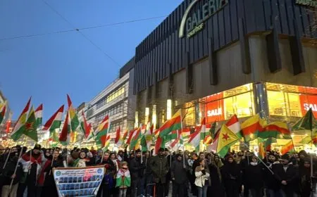 Li Japonya, Danîmark û Almanyayê bi meş û çalakiyên ji bo Rojava