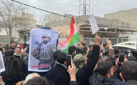Cenazeyê şehîd Ehmed Hêmin gihişt Kerkûkê