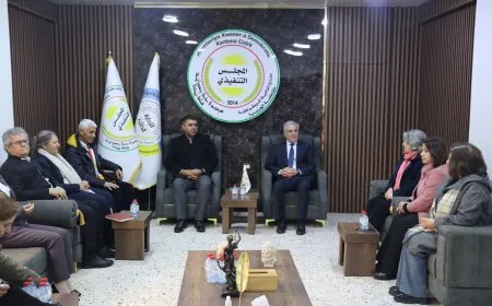 Şandeya KNKˊê serdana Meclisa Rêveber a Cizîrê kir