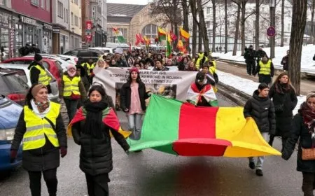 Li Ermenistan û Almanyayê çalakiyên ji bo Rojava: Dijmin ji hêza me ditirse