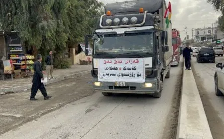 Li bajarên Koye û Teqteqê yên Başûr kampanyayên alîkariyê bo Rojava bi dawî bûn