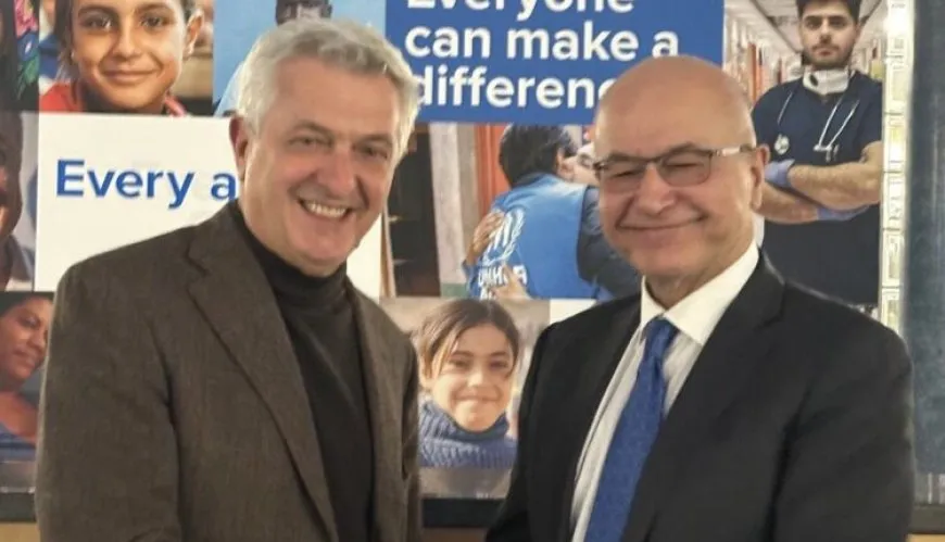 Serokê UNHCRˊê Berhem Salih bi fermî dest bi karê xwe kir