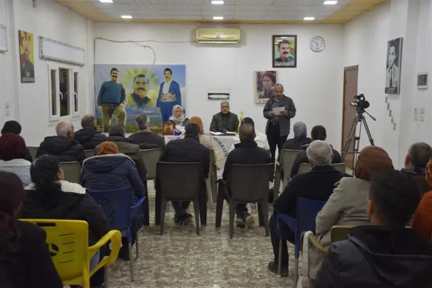 Manîfestoya Aştî û Civaka Demokratîk hatin nîqaşkirin
