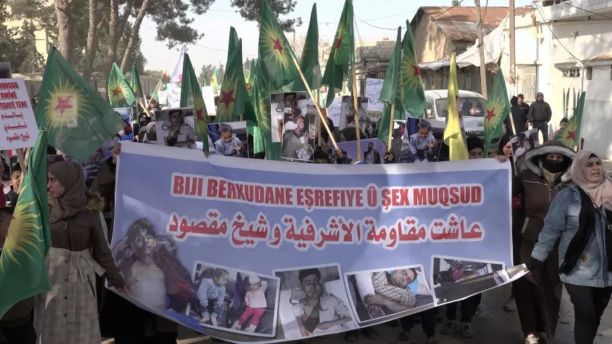 Li kantona Cizîrê piştgiriya gel a ji bo berxwedana Şêxmeqsûd, Eşrefiyê û Benî Zêd