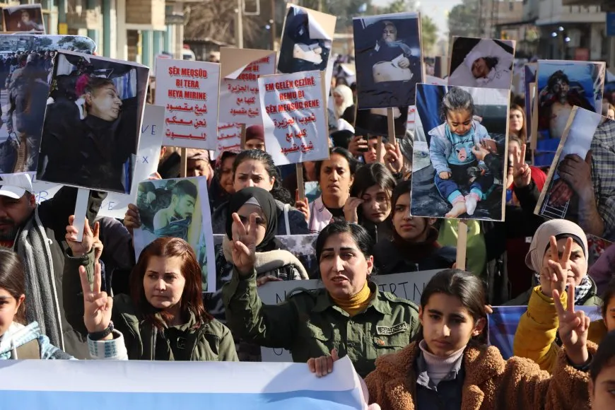 Li kantona Cizîrê piştgiriya gel a ji bo berxwedana Şêxmeqsûd, Eşrefiyê û Benî Zêd
