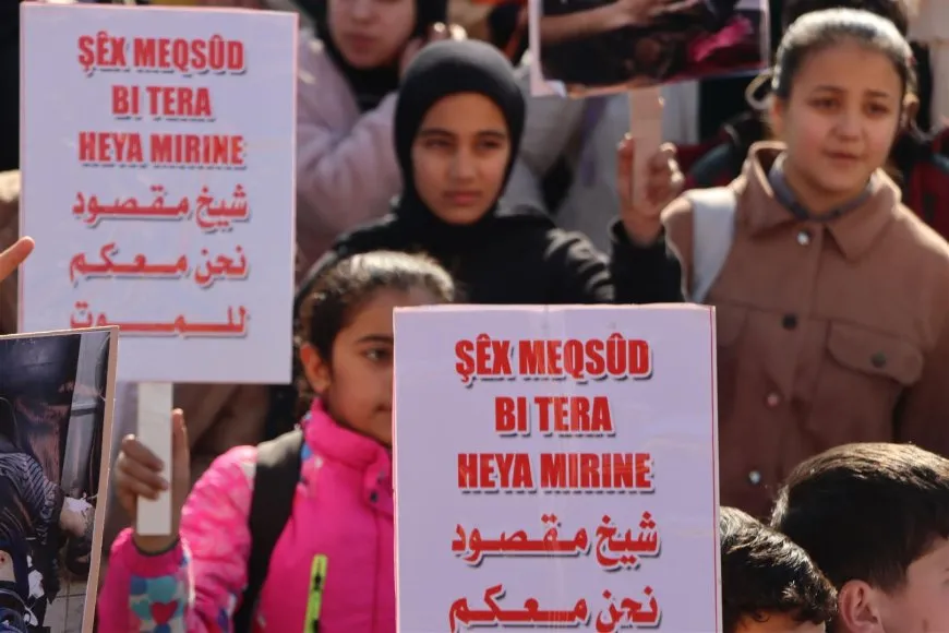 Li kantona Cizîrê piştgiriya gel a ji bo berxwedana Şêxmeqsûd, Eşrefiyê û Benî Zêd