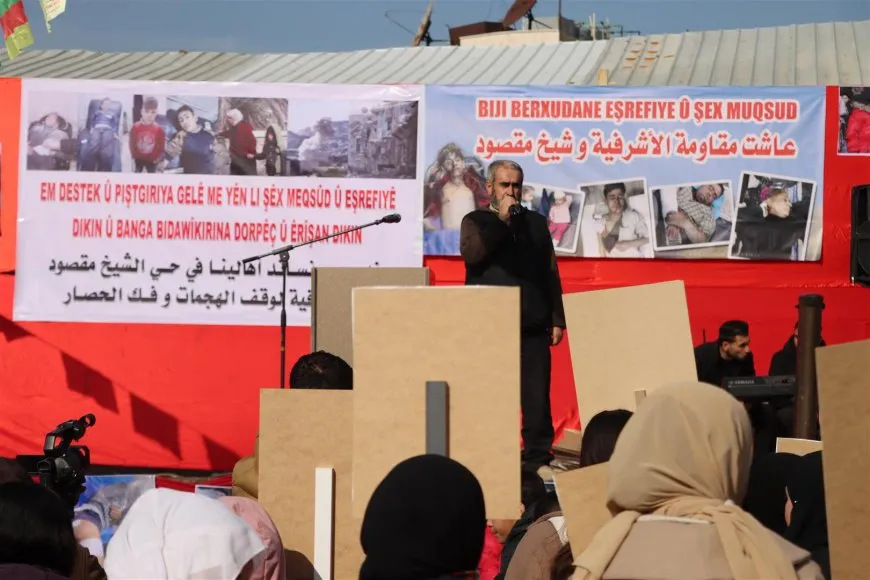 Li kantona Cizîrê piştgiriya gel a ji bo berxwedana Şêxmeqsûd, Eşrefiyê û Benî Zêd