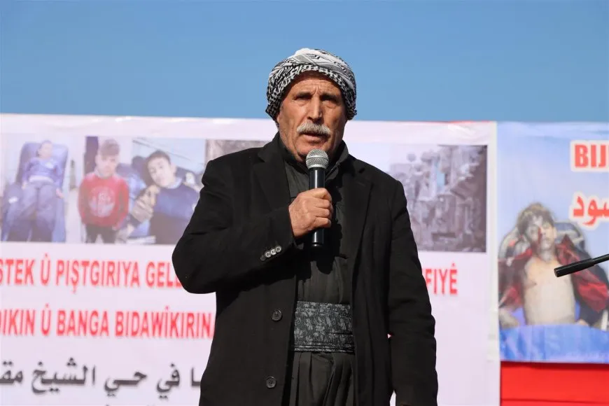Li kantona Cizîrê piştgiriya gel a ji bo berxwedana Şêxmeqsûd, Eşrefiyê û Benî Zêd