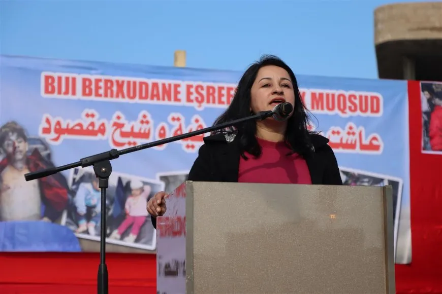Li kantona Cizîrê piştgiriya gel a ji bo berxwedana Şêxmeqsûd, Eşrefiyê û Benî Zêd