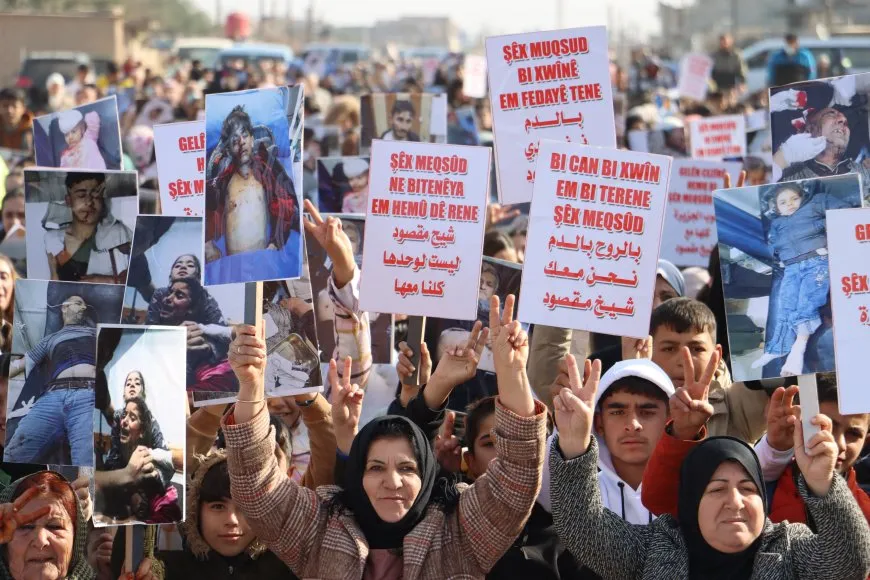 Li kantona Cizîrê piştgiriya gel a ji bo berxwedana Şêxmeqsûd, Eşrefiyê û Benî Zêd