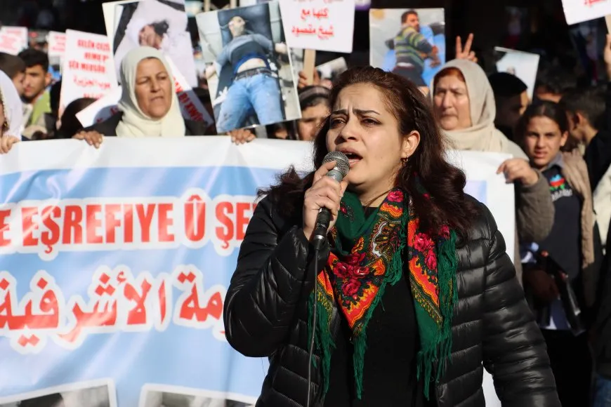 Li kantona Cizîrê piştgiriya gel a ji bo berxwedana Şêxmeqsûd, Eşrefiyê û Benî Zêd