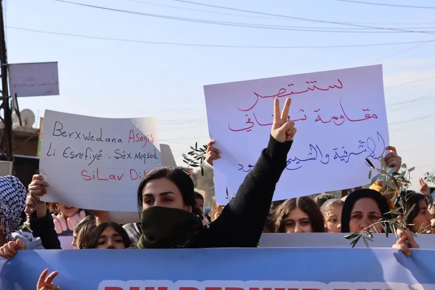 Li kantona Cizîrê piştgiriya gel a ji bo berxwedana Şêxmeqsûd, Eşrefiyê û Benî Zêd