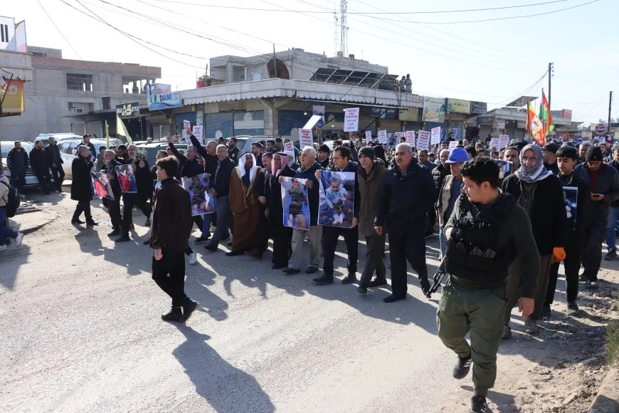 Li kantona Cizîrê piştgiriya gel a ji bo berxwedana Şêxmeqsûd, Eşrefiyê û Benî Zêd