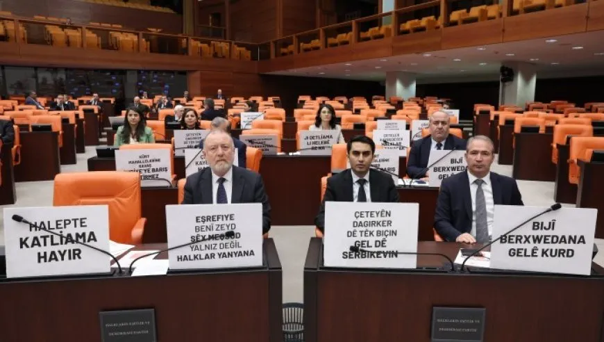Li Meclisa Tirkiyê bertek li dijî êrişan
