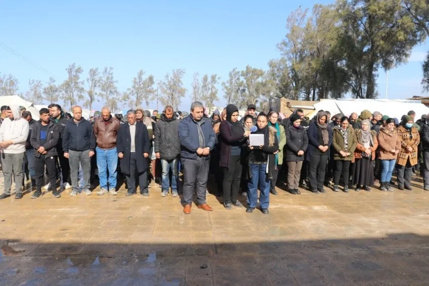 Koçberên Efrîn û Şehbayê komkujiyên li Helebê şermezar kirin