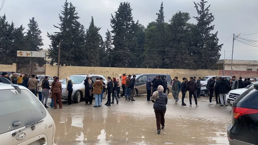Karwanê destpêkê ber bi Helebê ve derket rê
