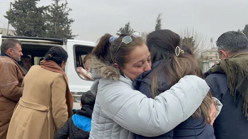 Karwanê destpêkê ber bi Helebê ve derket rê