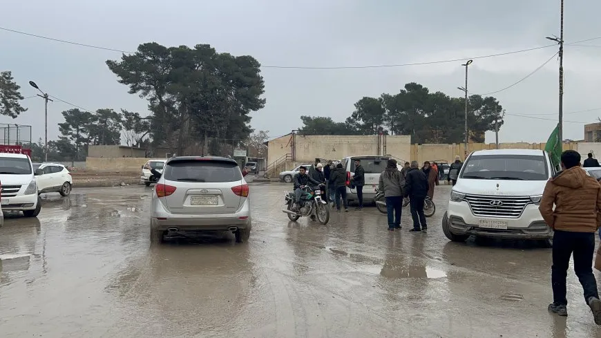 Karwanê destpêkê ber bi Helebê ve derket rê