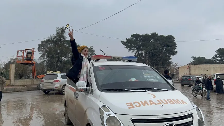 Karwanê destpêkê ber bi Helebê ve derket rê