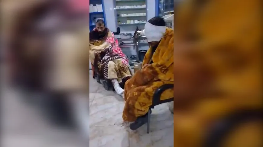  Dîmenek ji nexweşxaneya di bin bombebaranê de 