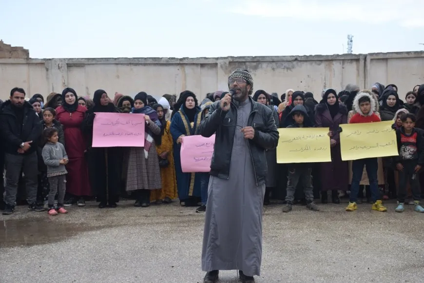 Li bajarên Cizîrê gel û ciwan ji bo Helebê li ser pêyan in