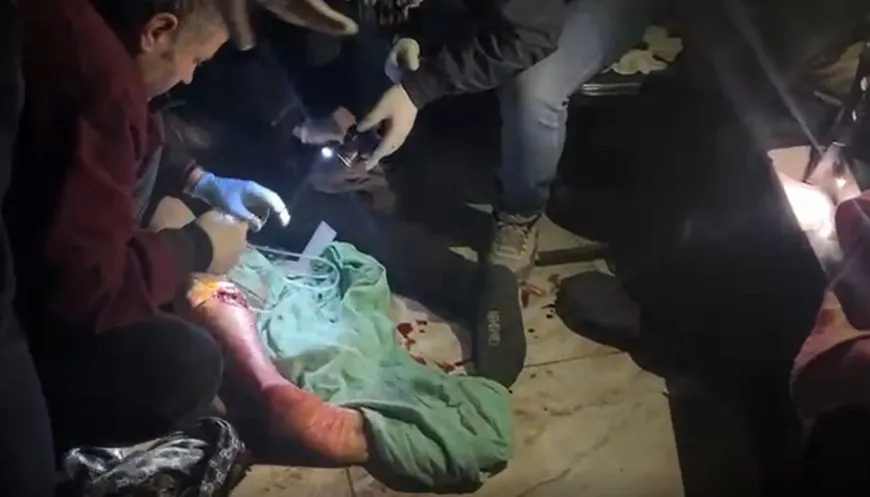 Nexweşxaneya Şêxmeqsud di vê rewşê de kar dike, cîhan hîn jî bêdeng e 