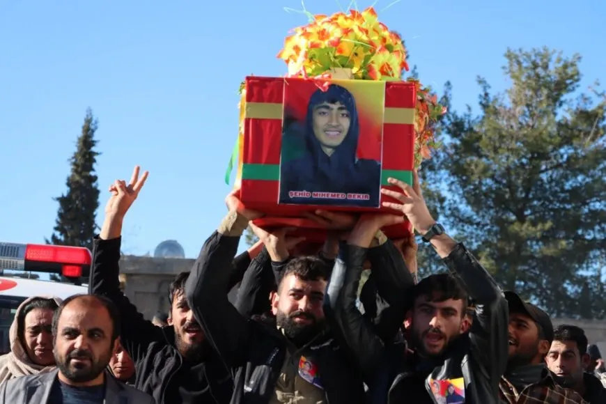 Li Kobanê merasîma du Şehîdan