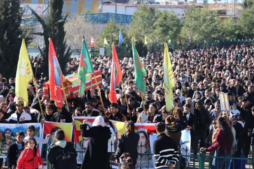 Li Kobanê merasîma du Şehîdan