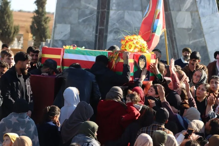 Li Kobanê merasîma du Şehîdan