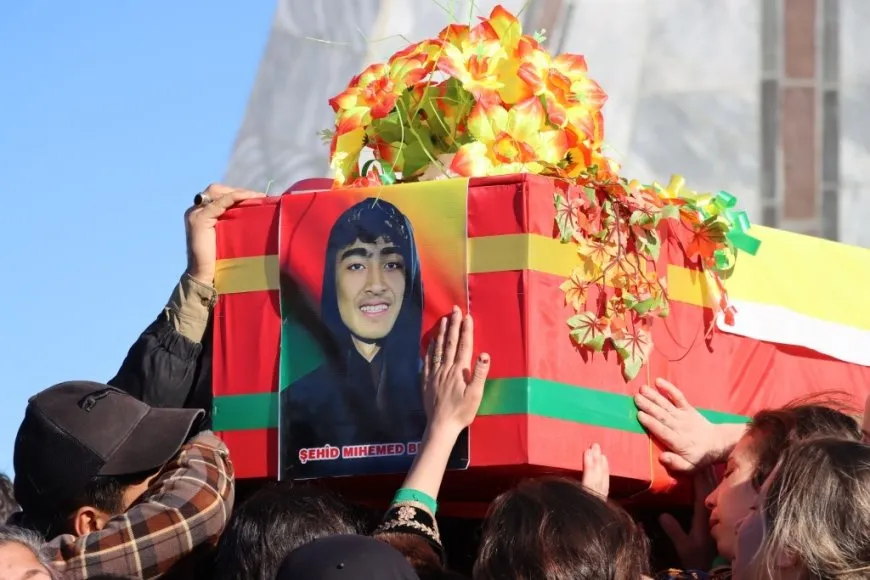 Li Kobanê merasîma du Şehîdan
