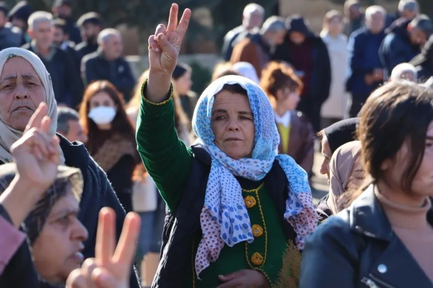 Li Kobanê merasîma du Şehîdan