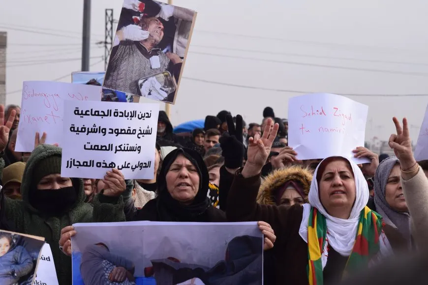 Li Qamişlo bi hezaran kesî karwan pêşwazî kir