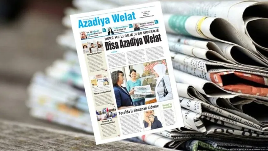 Azadiya Welat piştî 10 salan dîsa dest bi weşanê kir