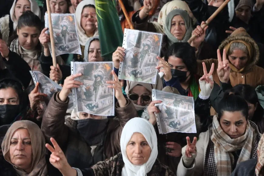 Li Kobanê jin ji bo Şêxmeqsûd  û Eşrefiyê daketin qadan