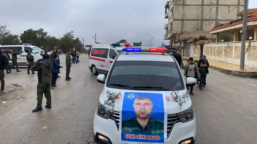 Karwanê cenazeyên şehîd Ziyad, Birûsk û Malik ber bi pakrewangehê ve bi rê ket